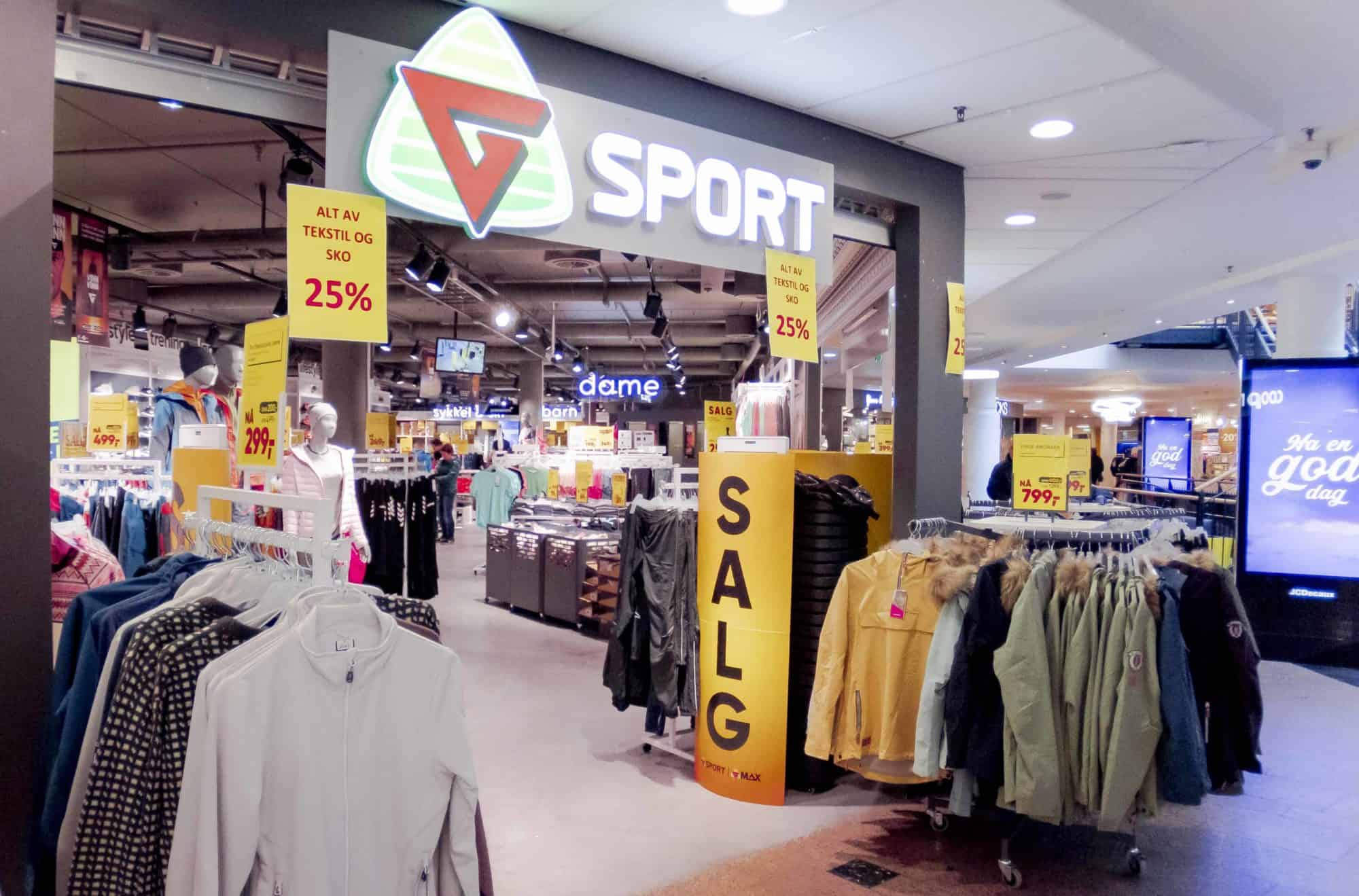 G sport åpningstider G sport åpningstider